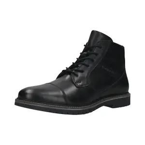 Runde Stiefeletten aus Leder mit synthetischer Sohle Bugatti image-1