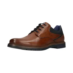 Lace-up Leather Derby Bugatti image-2