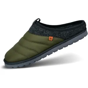Ciabattine Bugatti dark green/dark grey image-1