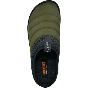 Ciabattine Bugatti dark green/dark grey image-5