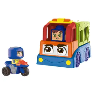 Preschool truck with doll Build Me Up Maxi image-0