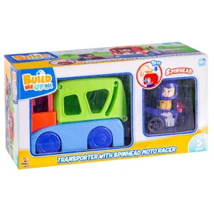Preschool truck with doll Build Me Up Maxi image-1