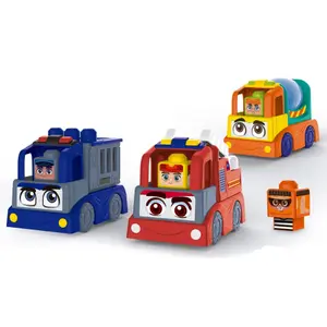 Preschool truck with building blocks Build Me Up Maxi image-0