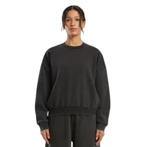 Women's round-neck sweatshirt Build Your Brand Vintage