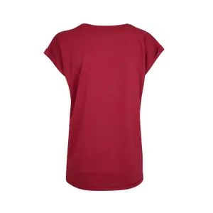 T-shirt da donna off-the-shoulder Build Your Brand image-1