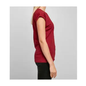 T-shirt da donna off-the-shoulder Build Your Brand image-2
