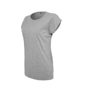 T-shirt da donna off-the-shoulder Build Your Brand image-3
