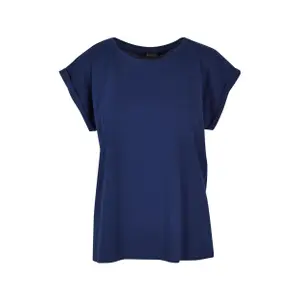 T-shirt da donna off-the-shoulder Build Your Brand image-0