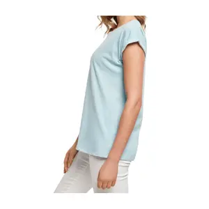 T-shirt da donna Build Your Brand Extended Shoulder image-3