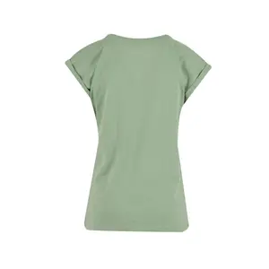 T-shirt da donna Build Your Brand Extended Shoulder image-1