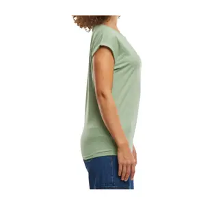T-shirt da donna Build Your Brand Extended Shoulder image-2