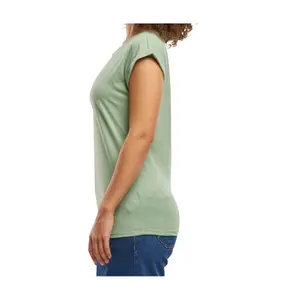 T-shirt da donna Build Your Brand Extended Shoulder image-3