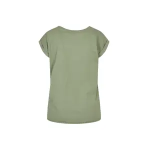 T-shirt da donna Build Your Brand Extended Shoulder image-1