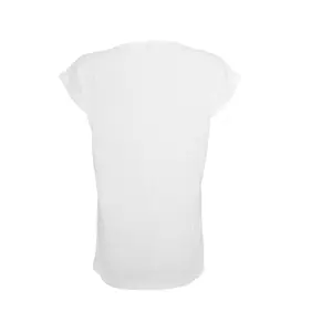 T-shirt da donna off-the-shoulder Build Your Brand image-1
