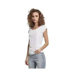 Torn back women’s T-shirt Build Your Brand image-1