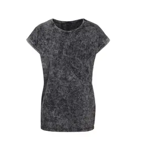 Women's washed T-shirt Build Your Brand image-0