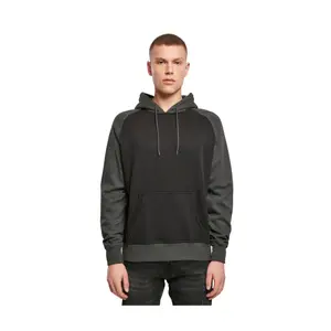Hooded sweatshirt Build Your Brand Raglan image-0
