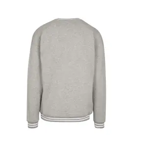 Contrasting sweatshirt Build Your Brand College image-2
