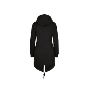 Długi hoodie z kapturem dla kobiet z zapięciem Build Your Brand image-1