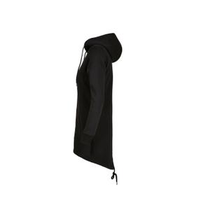 Długi hoodie z kapturem dla kobiet z zapięciem Build Your Brand image-3