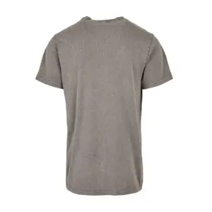 Faded T-shirt with Round Neck Build Your Brand Acid image-1