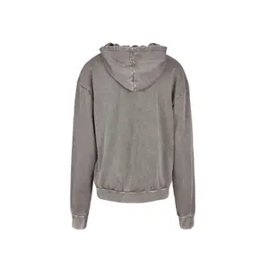 Sudadera con capucha decolorada Build Your Brand image-1