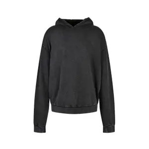 Sudadera con capucha decolorada Build Your Brand image-0