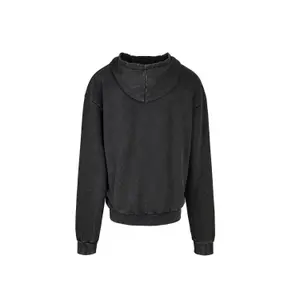 Sudadera con capucha decolorada Build Your Brand image-1