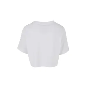 Women's cropped oversized T-shirt Build Your Brand image-1