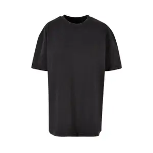 Women's oversized faded T-shirt Build Your Brand image-0