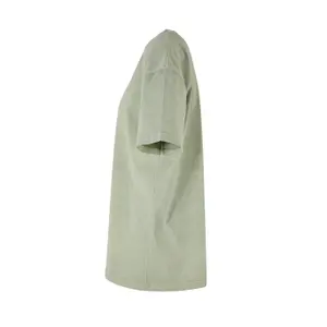 Women's oversized faded T-shirt Build Your Brand image-3