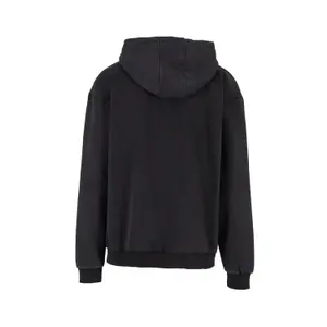 Faded hooded sweatshirt Build Your Brand image-1