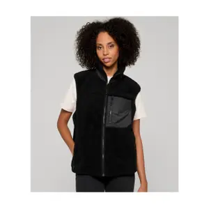 Sleeveless fleece Build Your Brand Sherpa image-2