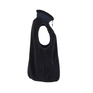 Sleeveless fleece Build Your Brand Sherpa image-2