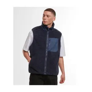 Sleeveless fleece Build Your Brand Sherpa image-4