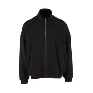 Oversized zip-up sweatshirt Build Your Brand image-0