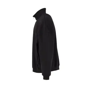 Oversized zip-up sweatshirt Build Your Brand image-3