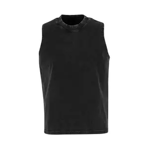 Women's washed T-shirt Build Your Brand Vintage Sleeveless