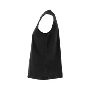 Women's washed T-shirt Build Your Brand Vintage Sleeveless image-3