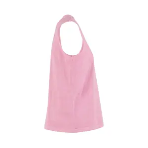 Women's washed T-shirt Build Your Brand Vintage Sleeveless image-2