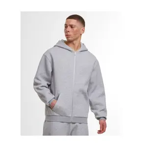Zip-up hoodie Build Your Brand Loose Fit image-1