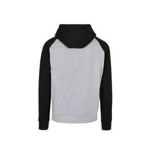 Hooded sweatshirt Build Your Brand Raglan Basic image-1
