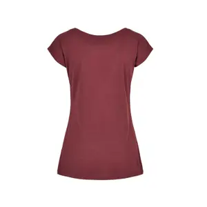Women’s Wide Neck T-shirt Build Your Brand image-1