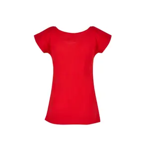 Women’s Wide Neck T-shirt Build Your Brand image-1