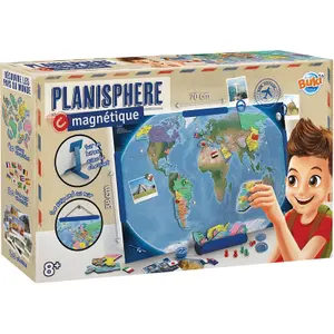 Educational games magnet Buki Planisphere image-0