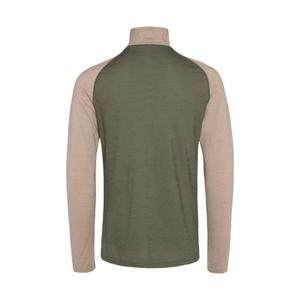 Merino wool 1/2 zip pullover Bula Retro image-1