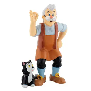 Figurine Bullyland Disney Pinocchio Geppeto image-0