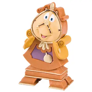 Figurine Bullyland Disney Beauty And The Beast Cogsworth image-0