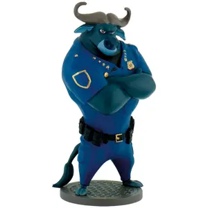 Figurine Bullyland Disney Zootropolis Jefe Bogo image-0
