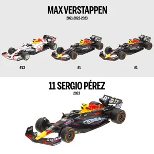 Car games Burago F1 Red Bull metal (x4) image-1